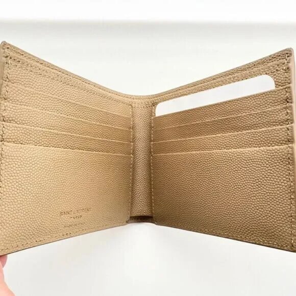 Saint Laurent Tropical-Print Snakeskin Cardholder/Wallet YSL - Picture 9 of 10